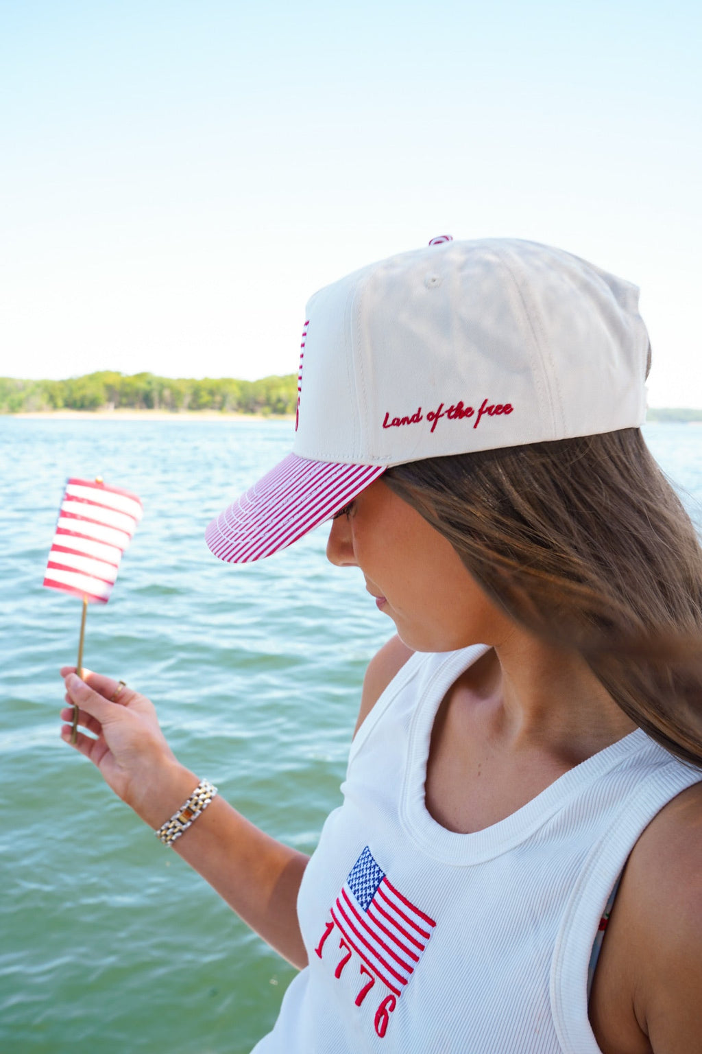 1776 American Flag Hat - PREORDER
