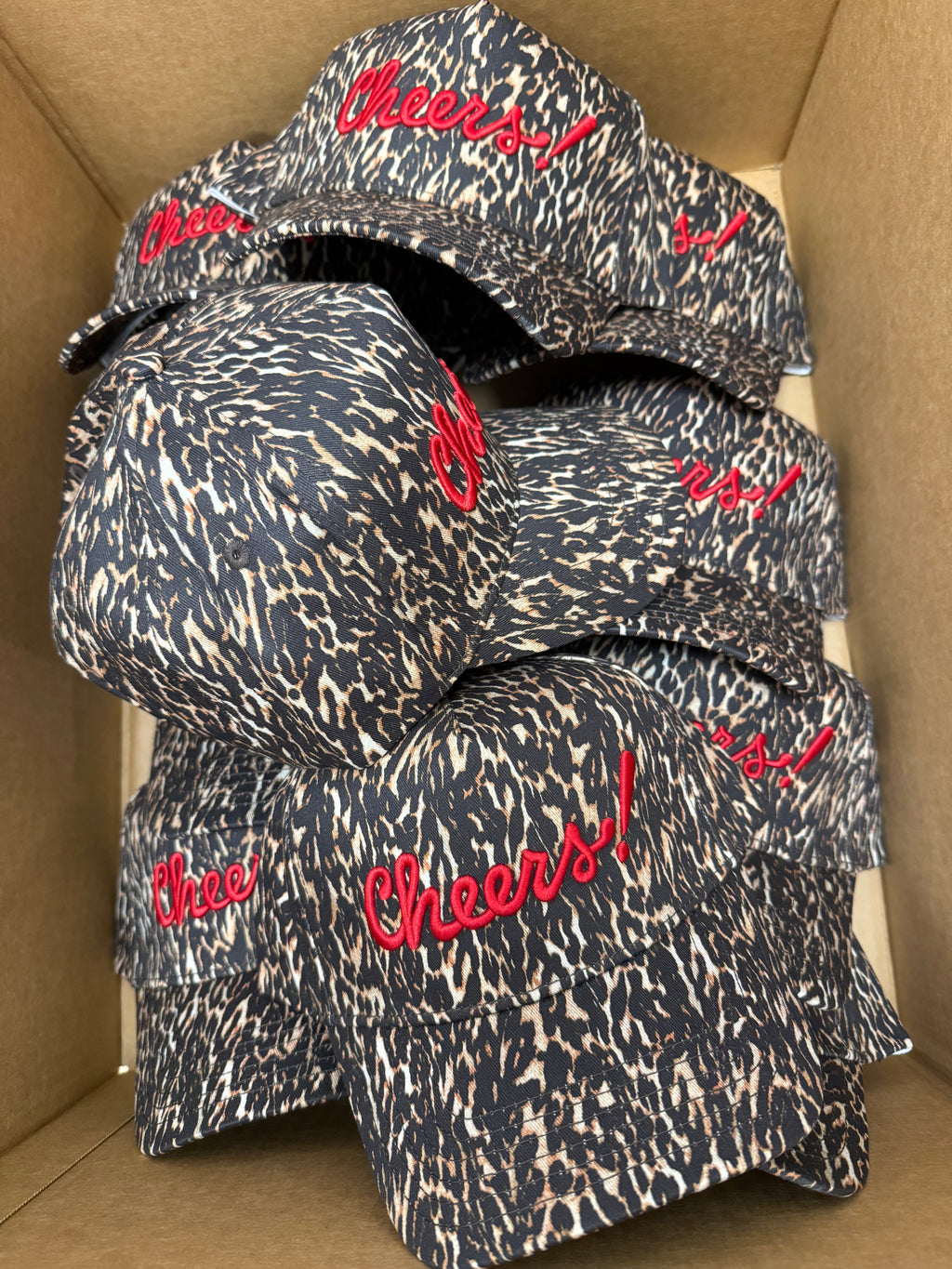 Cheers! - Luxe Leopard Trucker Hat
