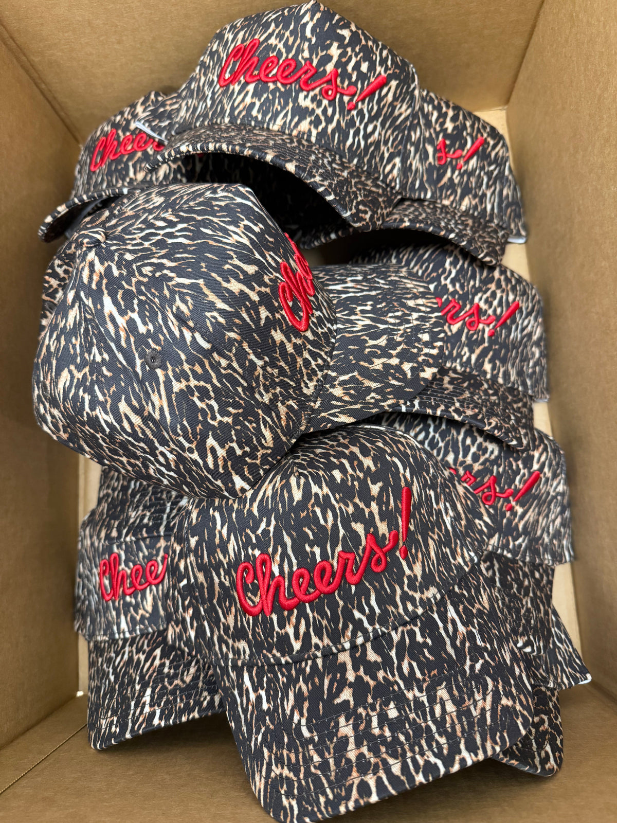 Cheers! - Luxe Leopard Trucker Hat