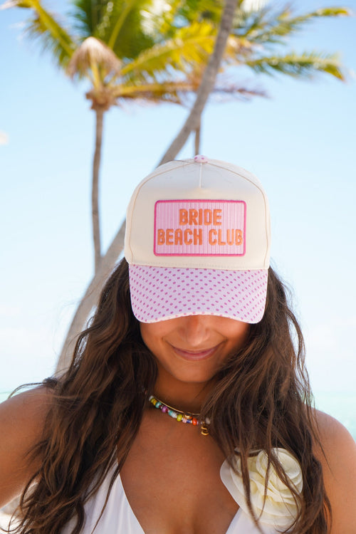 Bride Beach Club Hat