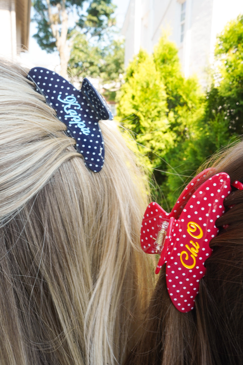 Sorority Hair Clips