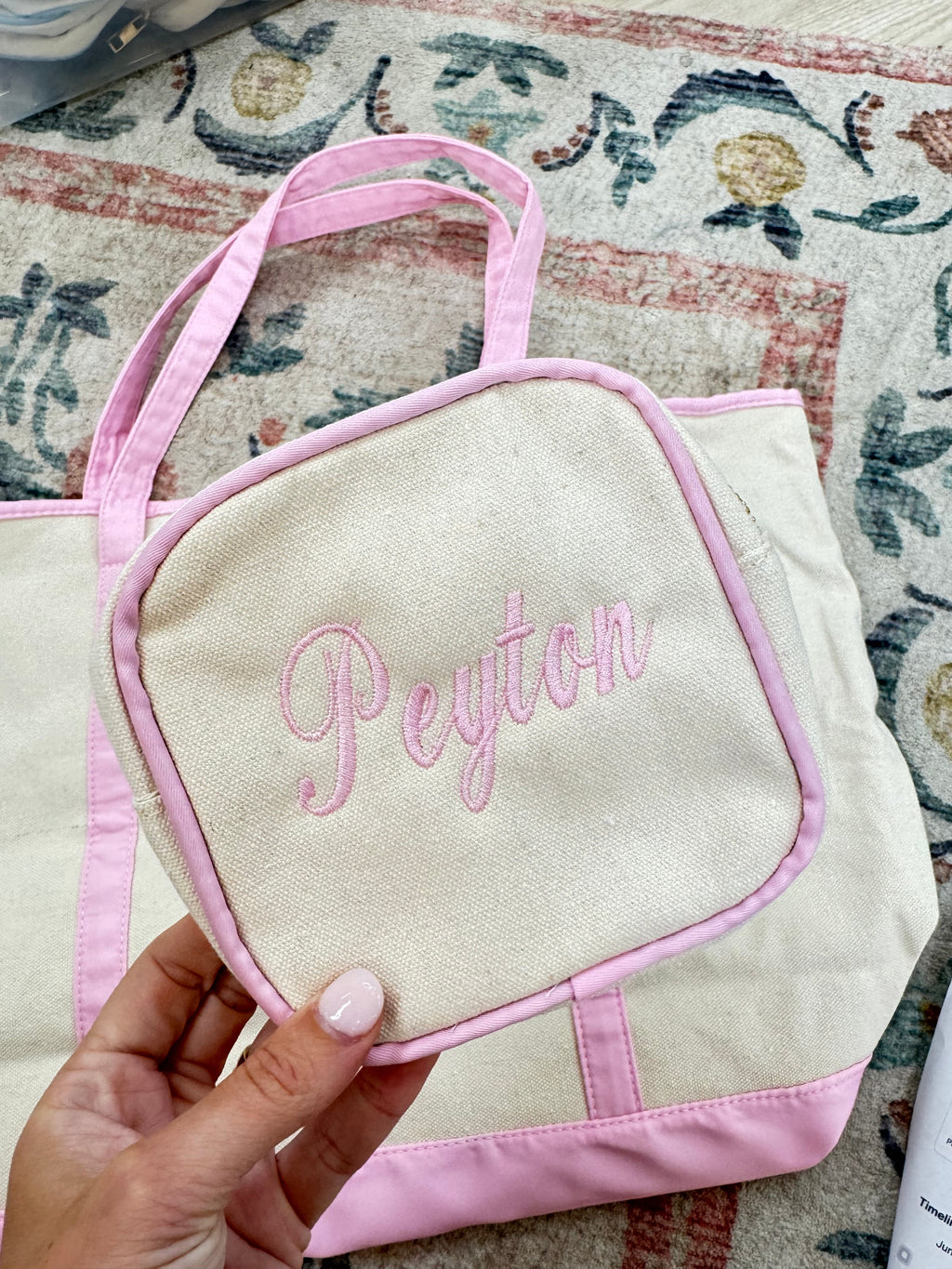 Canvas Makeup Bag Collection - PLAIN NO EMBROIDERY