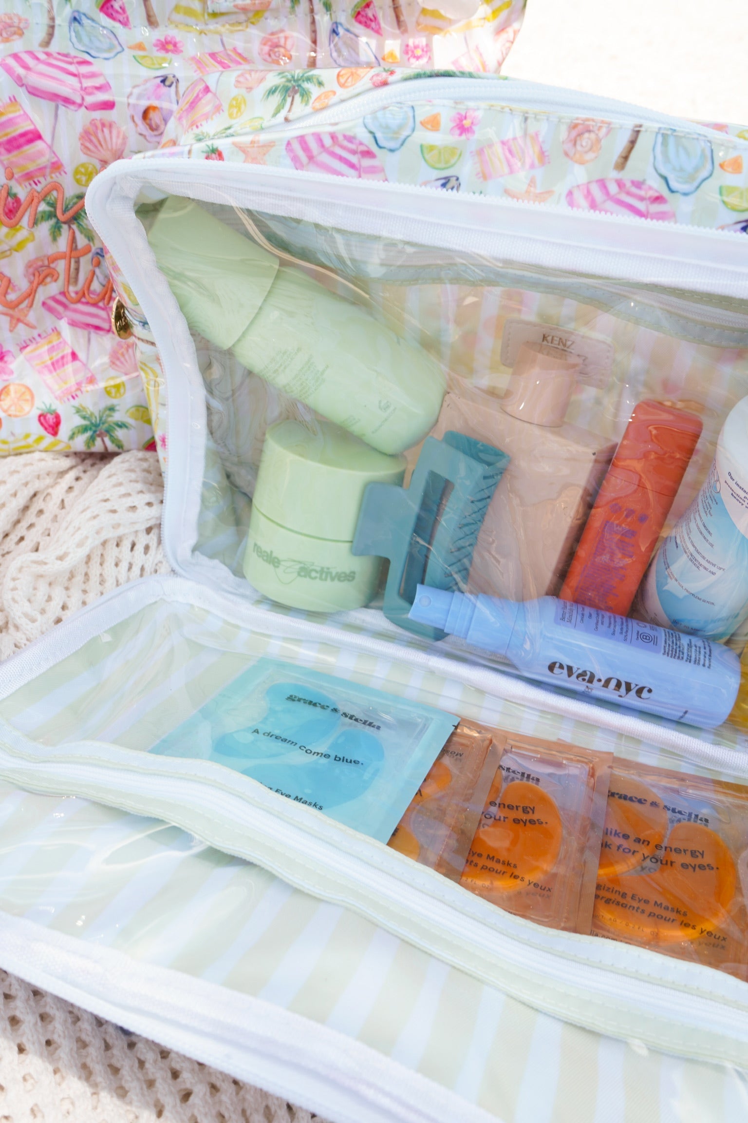 Out Of Office - Clear Coat Toiletry Case