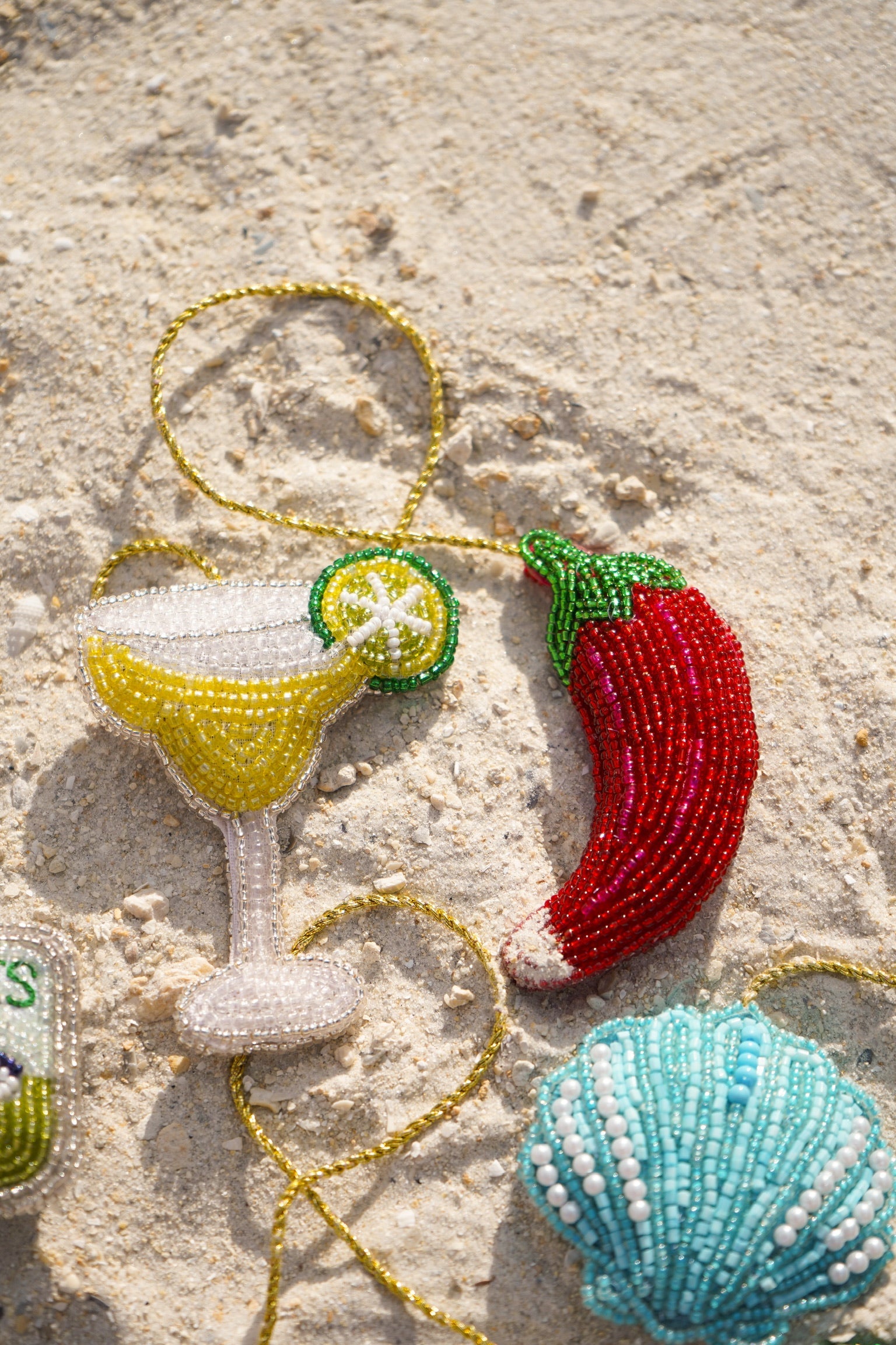 Beaded Bag Charms