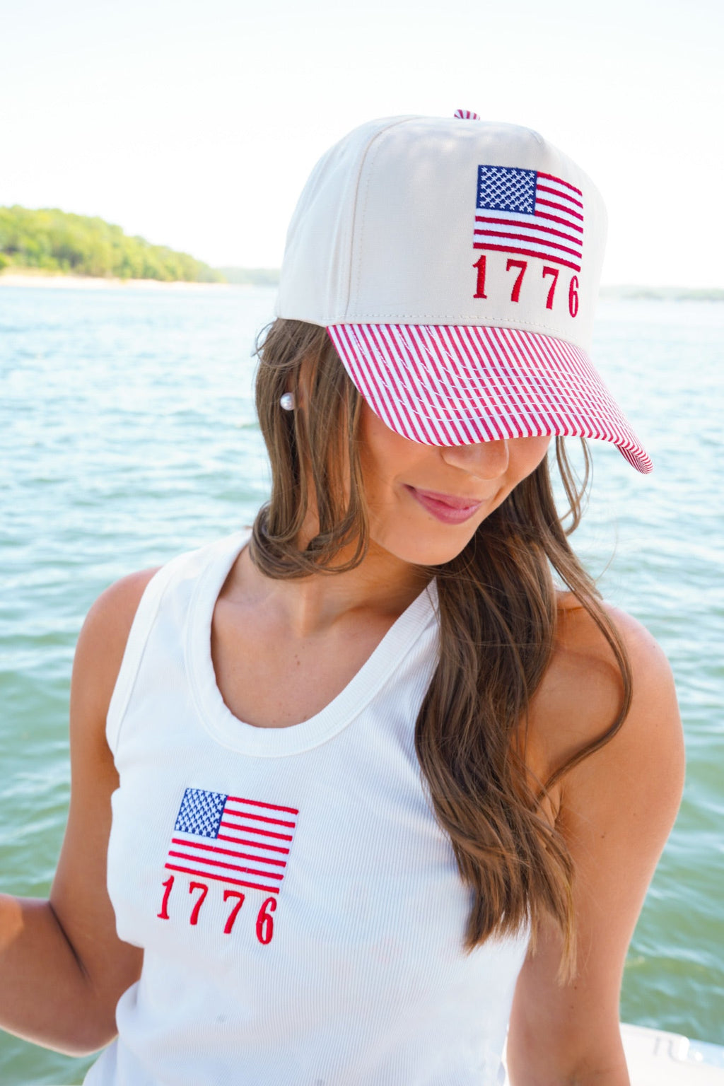 1776 American Flag Hat - PREORDER