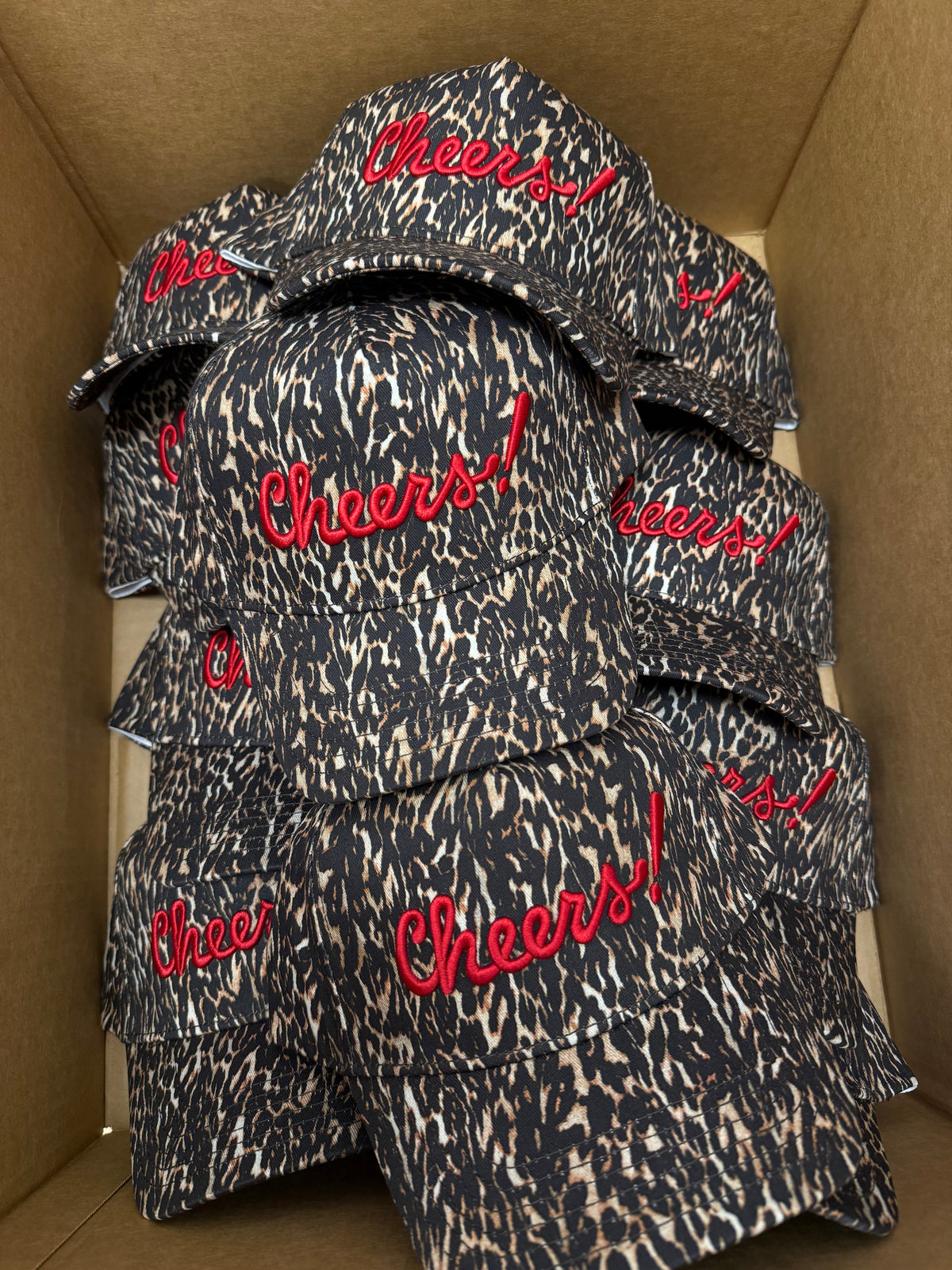Cheers! - Luxe Leopard Trucker Hat