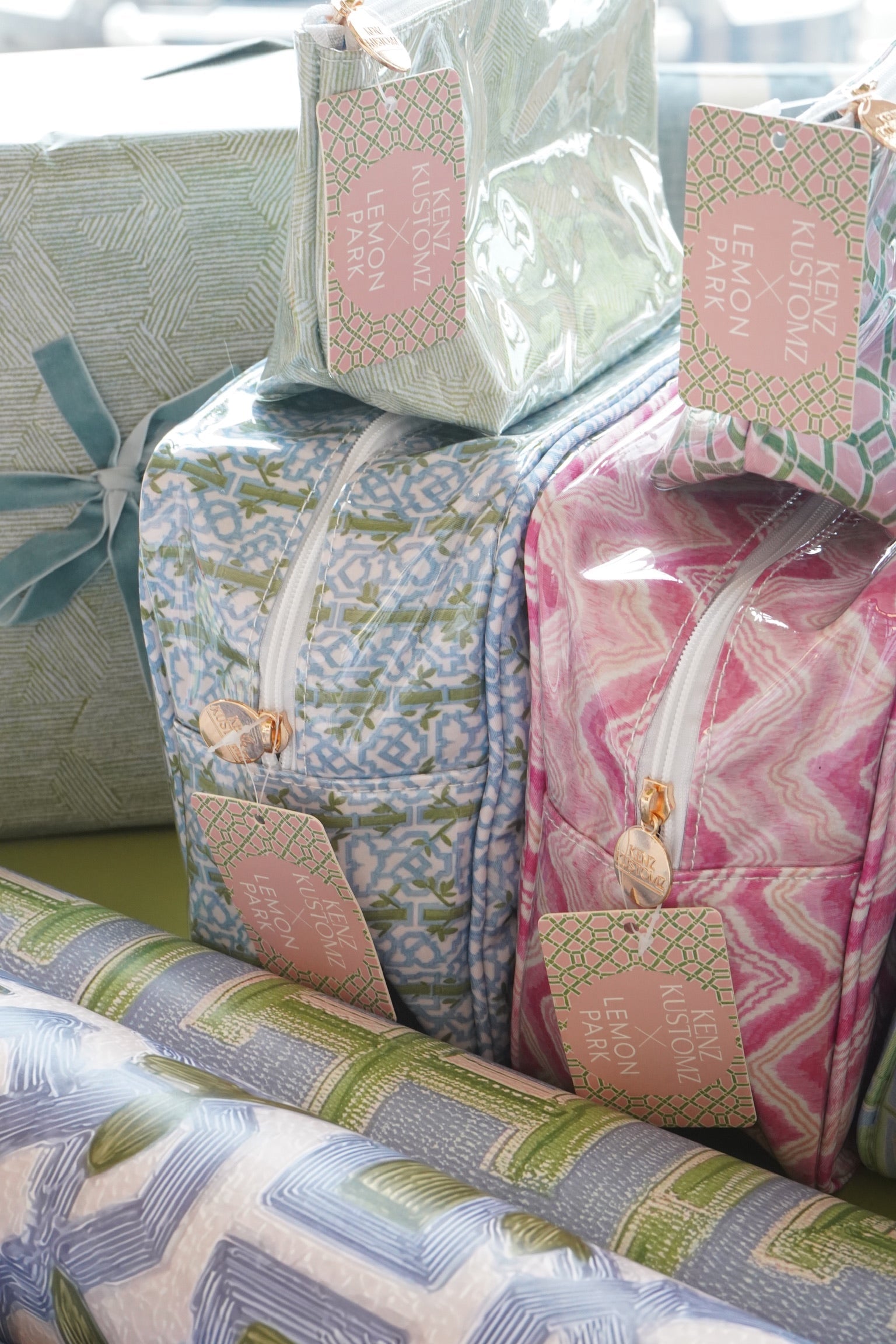 Clear Coat Toiletry Bags x Lemon Park | Customizable