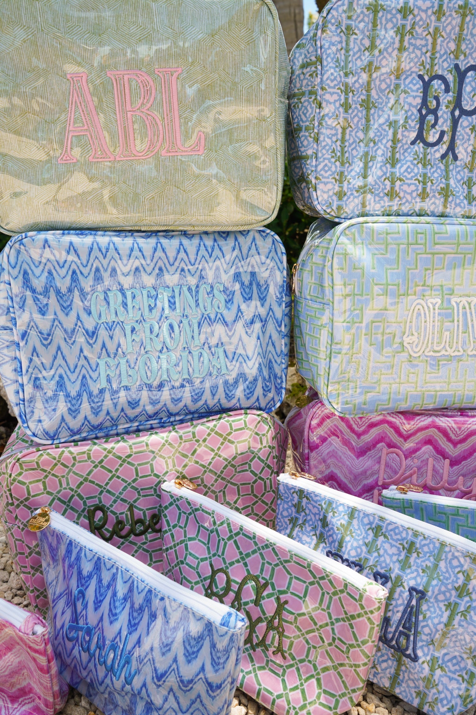 Clear Coat Toiletry Bags x Lemon Park | Customizable