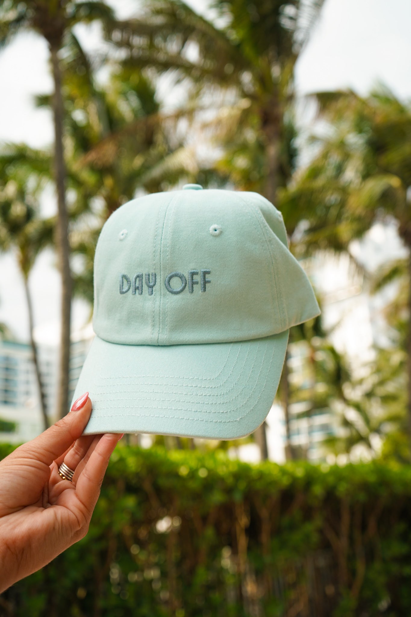 Day Off - Baby Blue Dad Cap