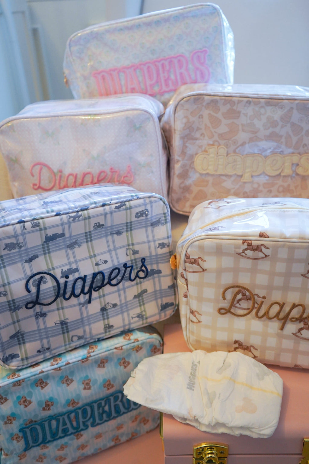 Diapers XL - Clear Coat Bag
