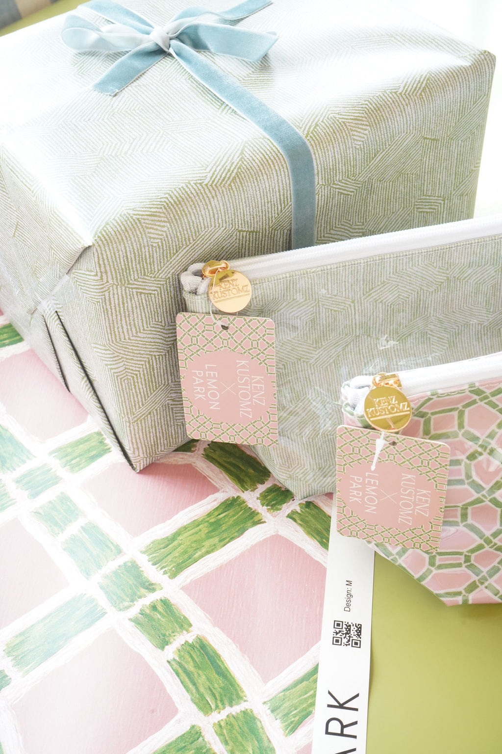 Clear Coat Toiletry Bags x Lemon Park | Customizable