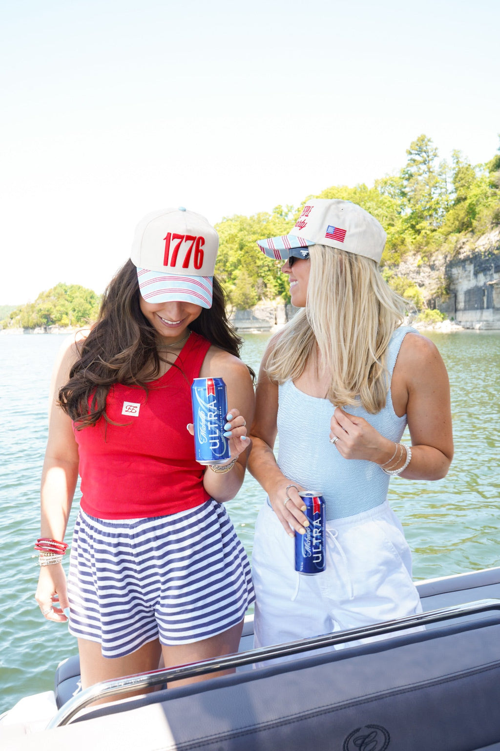 We the People like to Party - Americana Stripe Hat - PREORDER