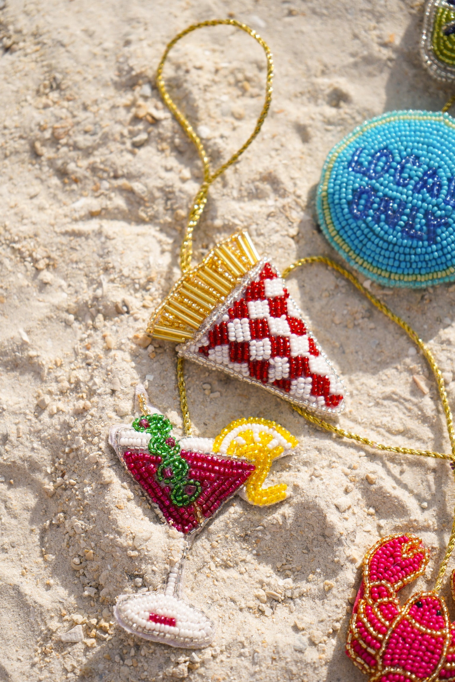 Beaded Bag Charms