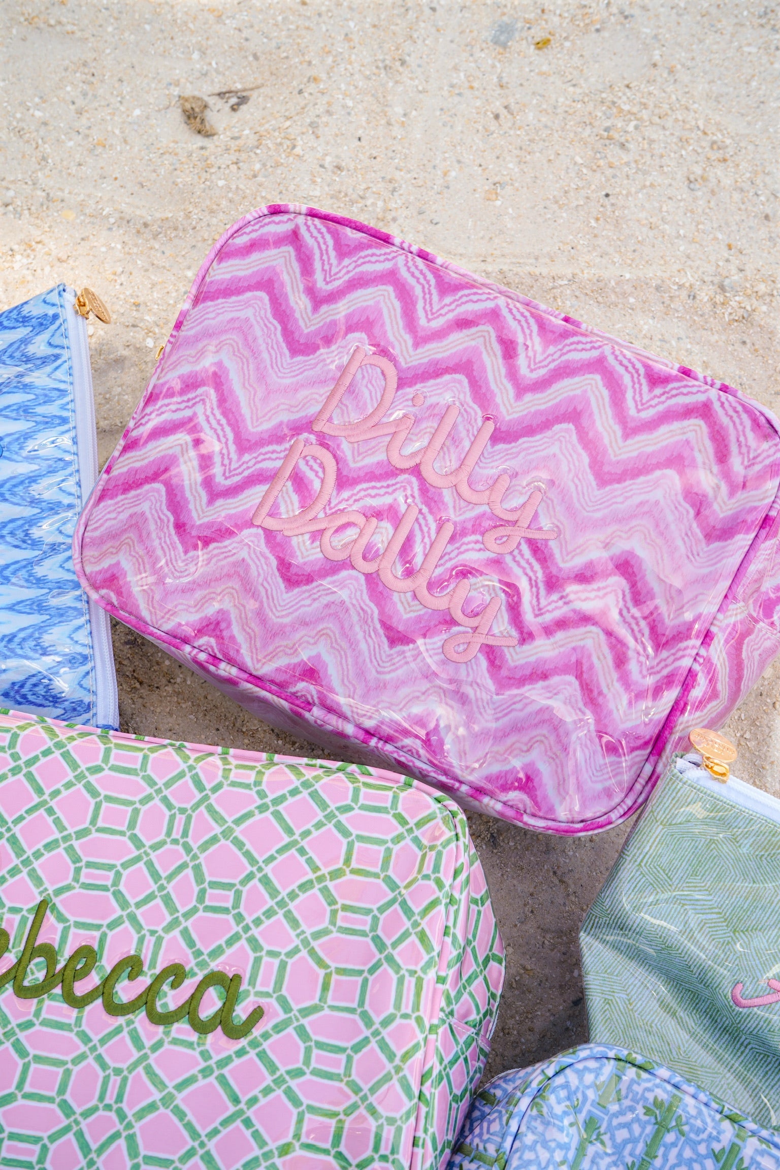 Clear Coat Toiletry Bags x Lemon Park | Customizable
