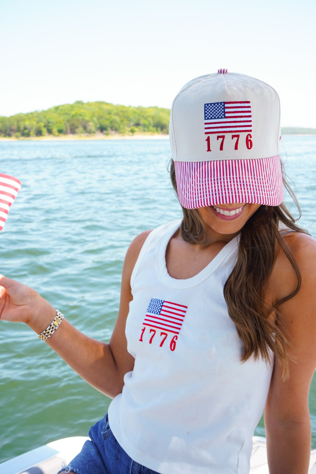 1776 American Flag Hat - PREORDER