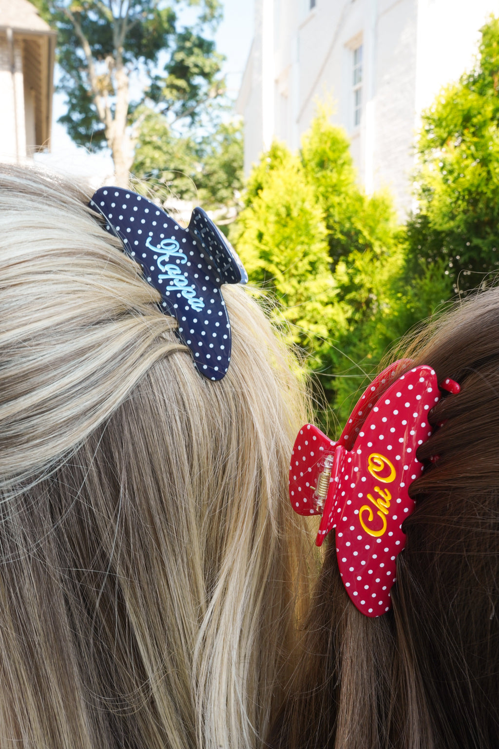 Sorority Hair Clips