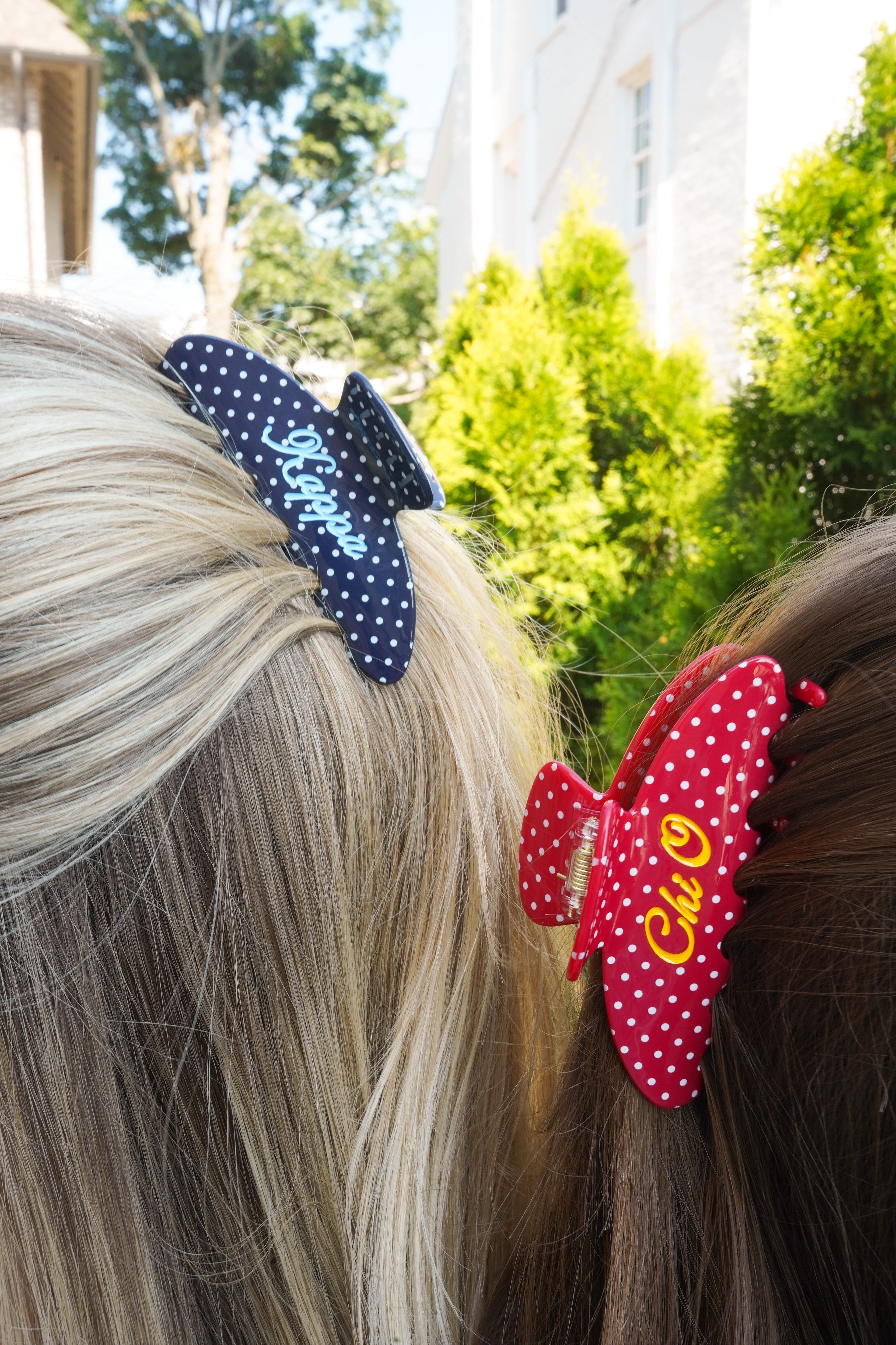 Sorority Hair Clips