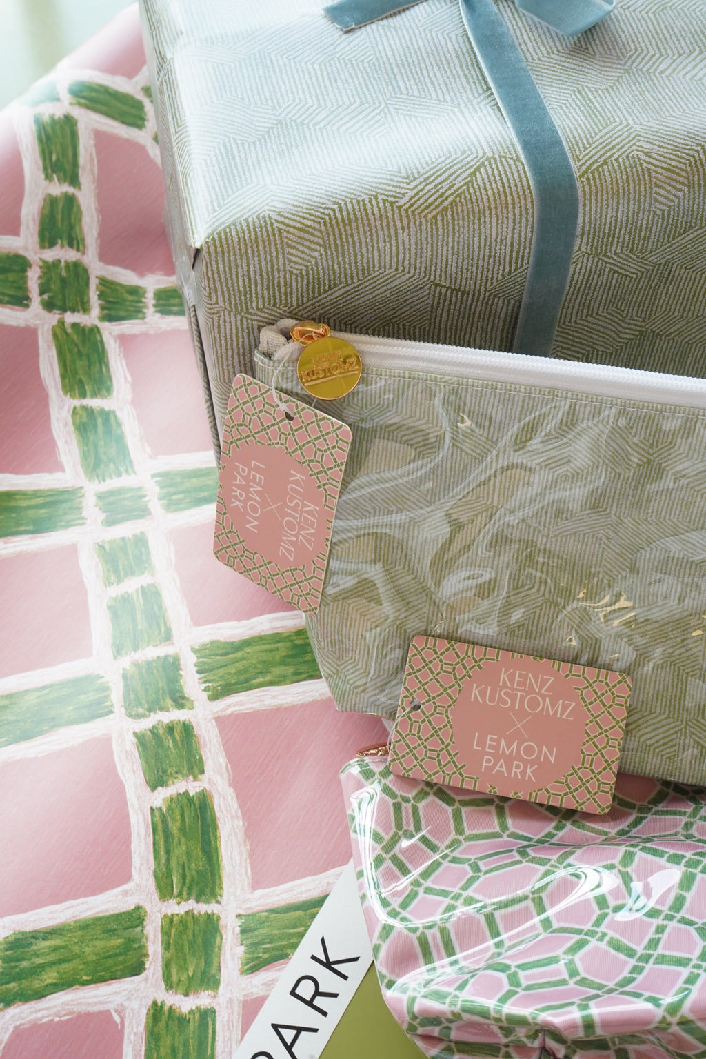 Clear Coat Toiletry Bags x Lemon Park | Customizable