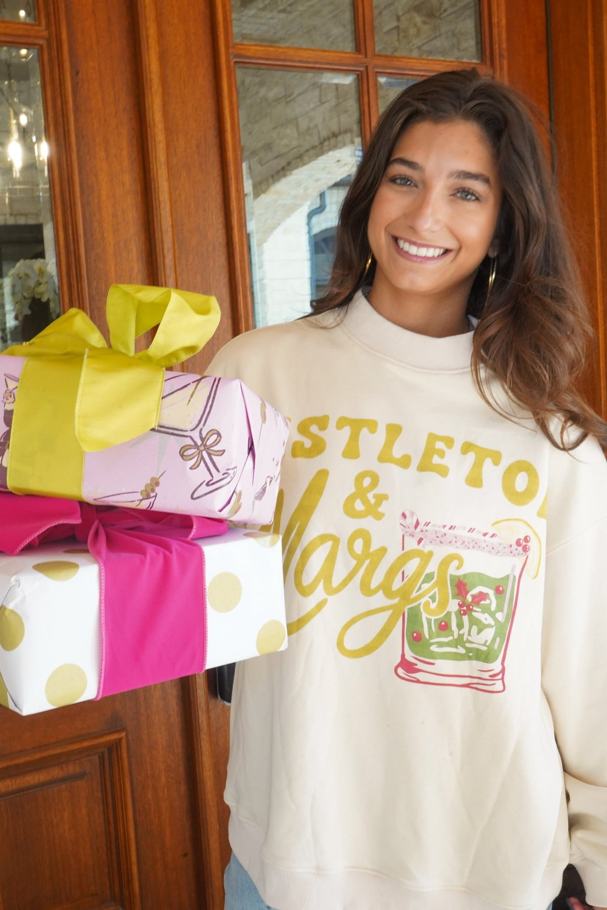 Holiday Mockneck Sweatshirts