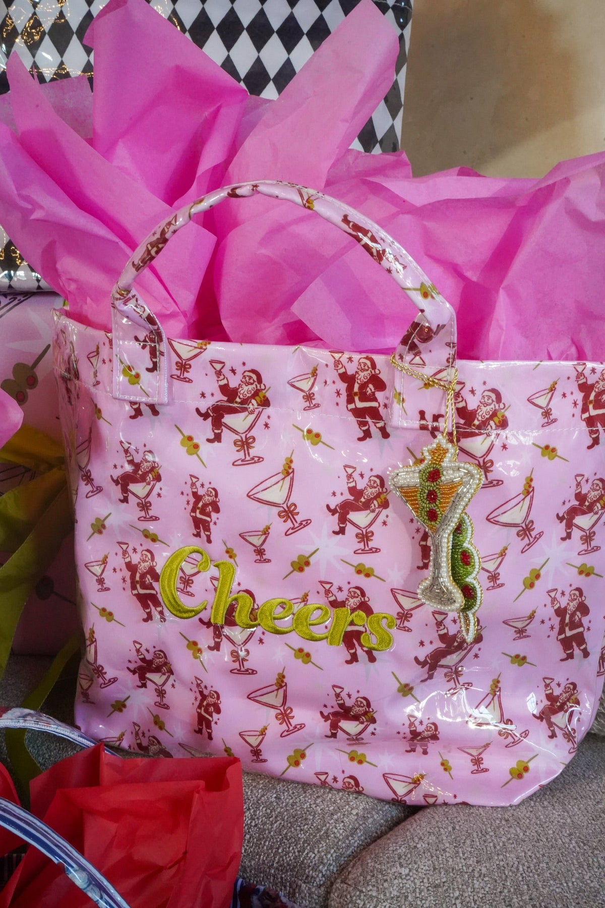 Cabana Clear Coat Tote