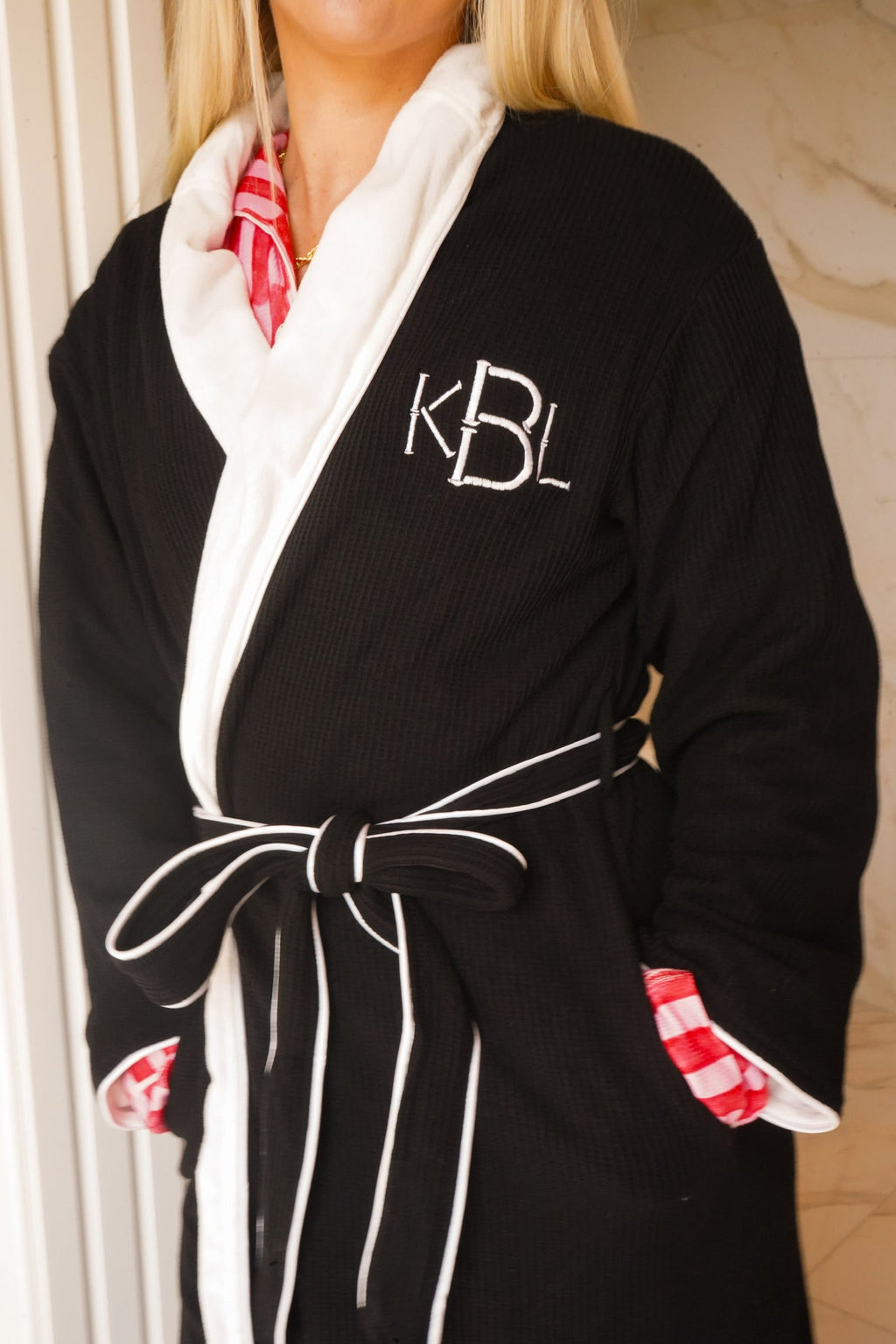 Plush Waffle Robe