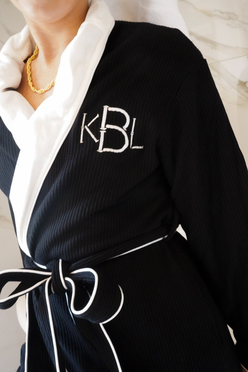 Plush Waffle Robe