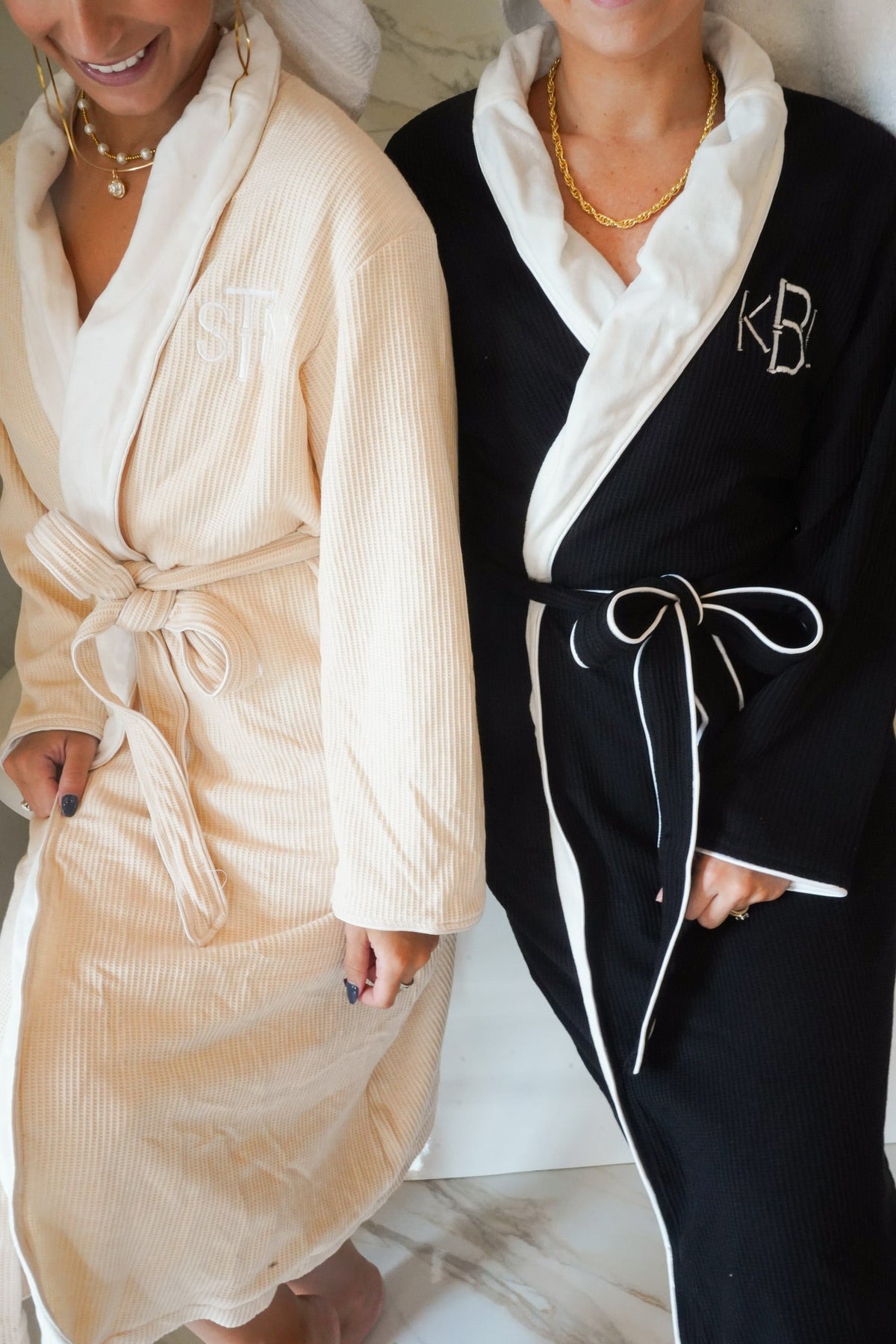 Plush Waffle Robe