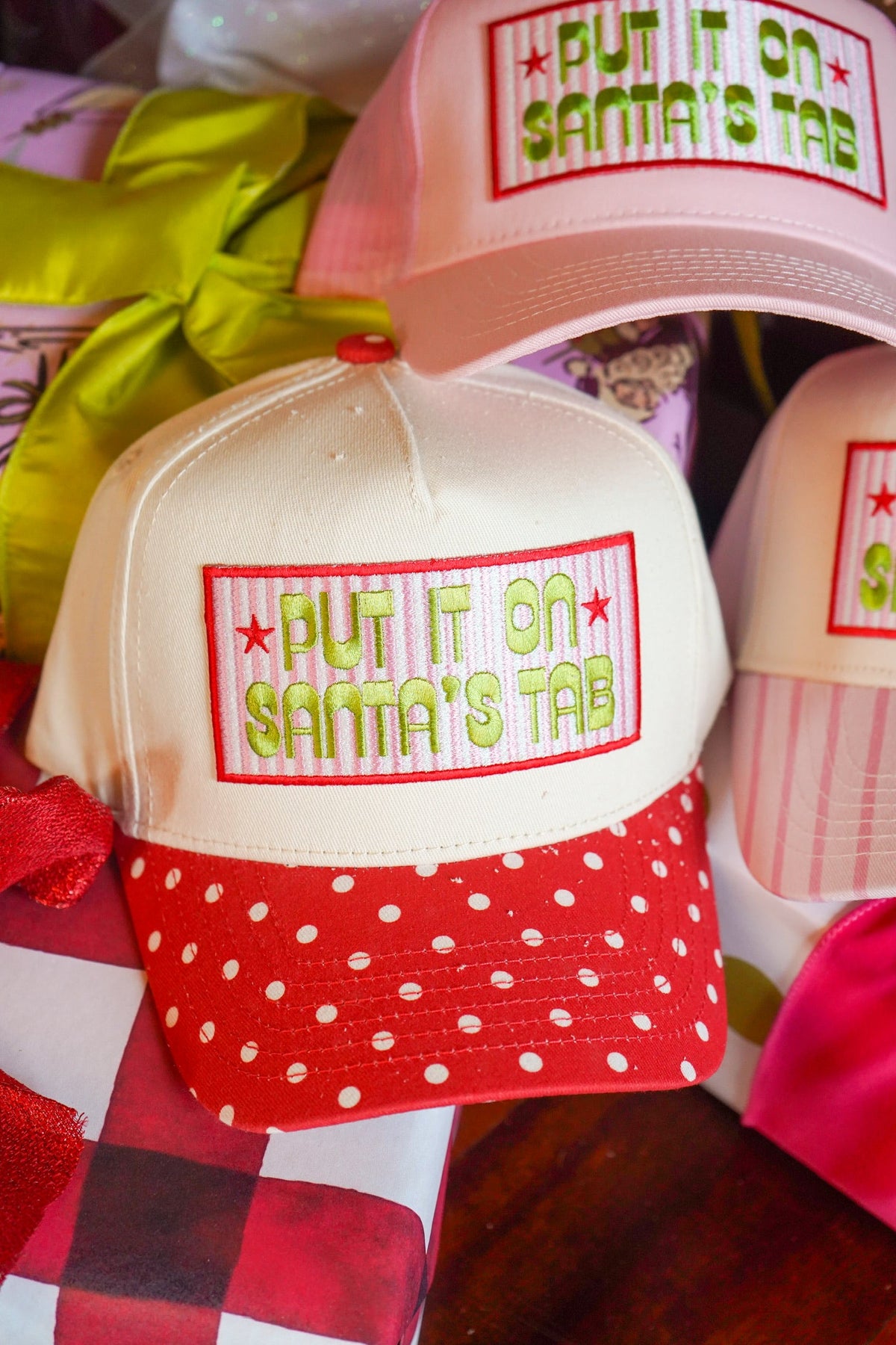 Put it on Santa's Tab Hat