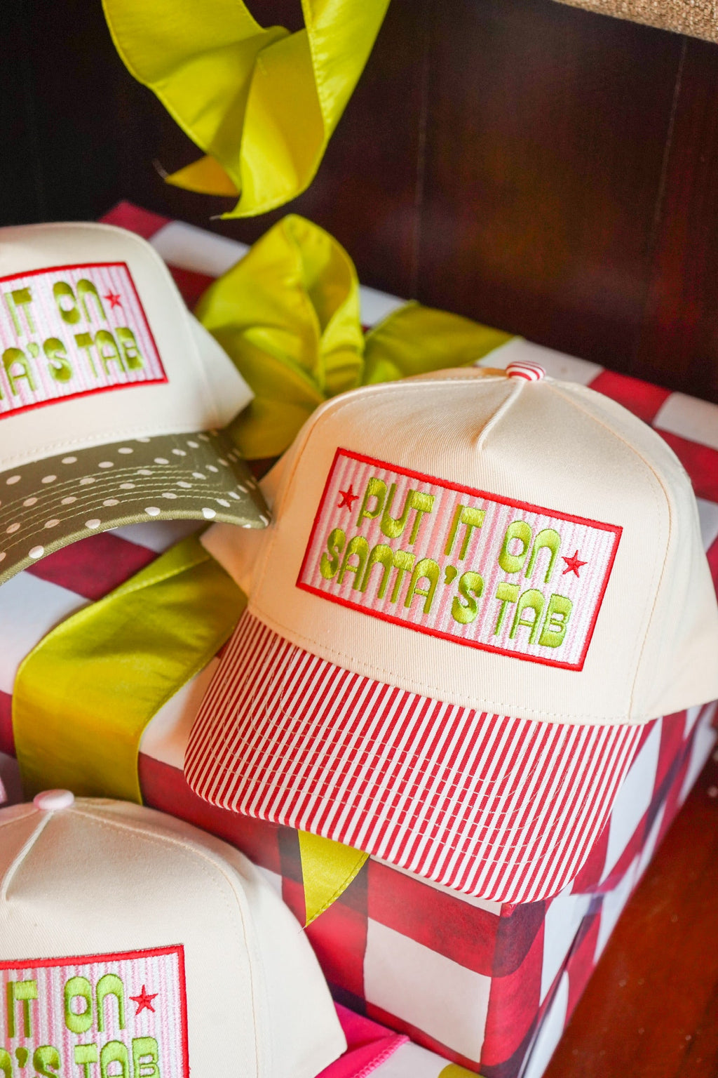 Put it on Santa's Tab Hat
