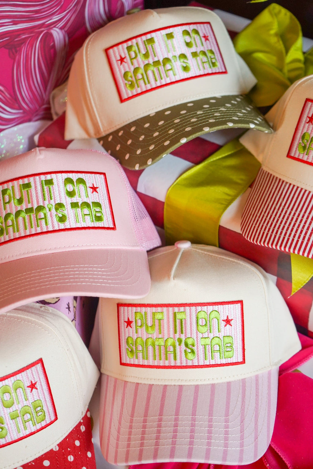 Put it on Santa's Tab Hat
