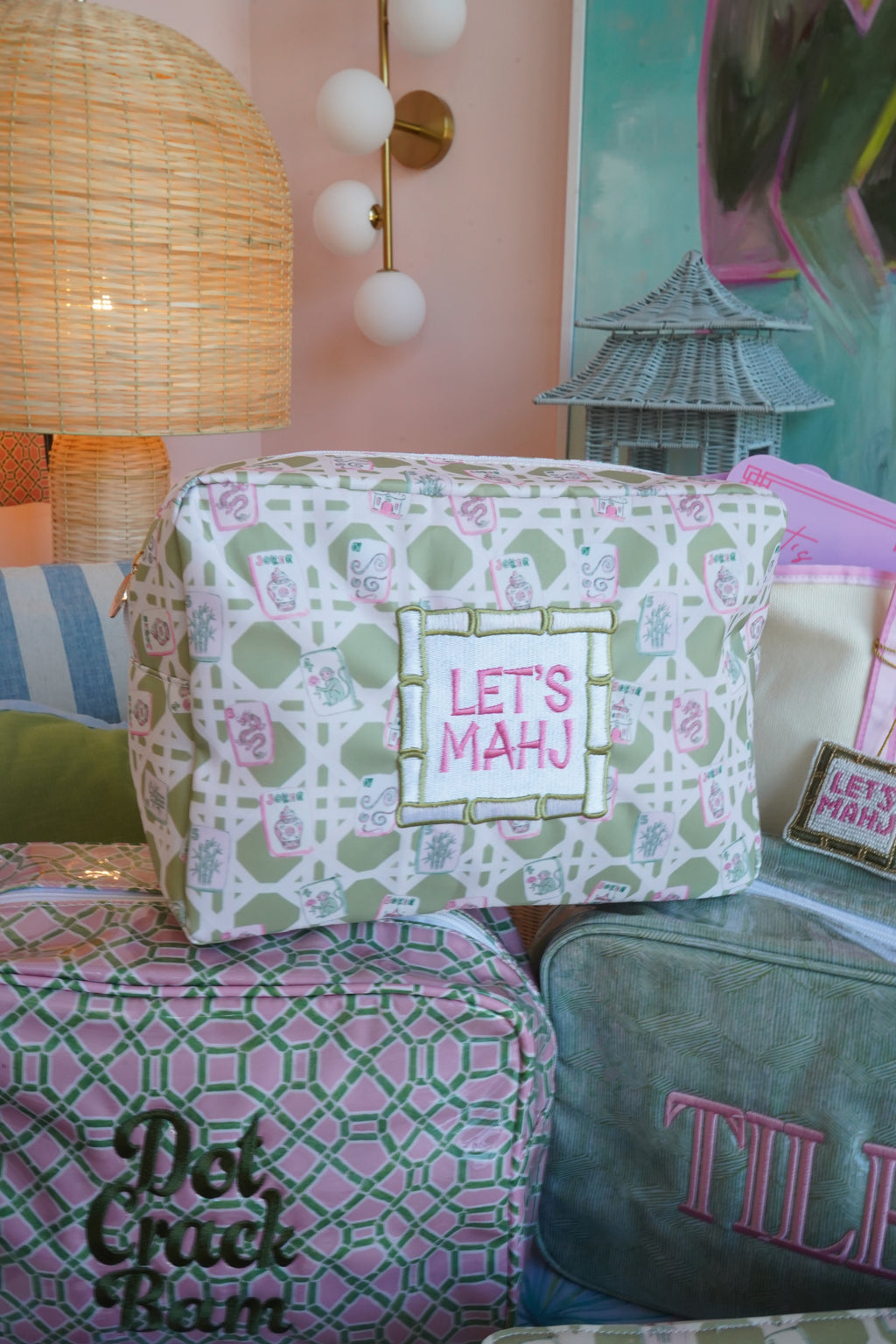 Let's Mahj - XL Travel Bag