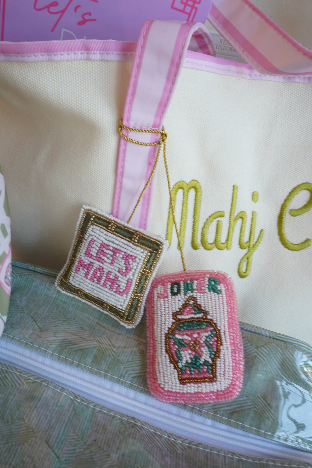 Hobbies Beaded Bag Charms