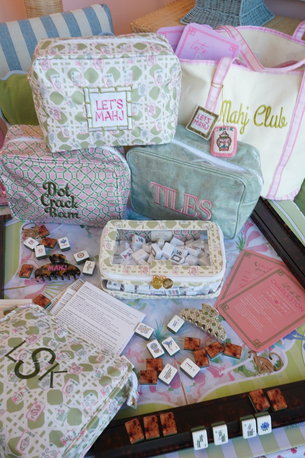 Mahjong Tile Storage Bag
