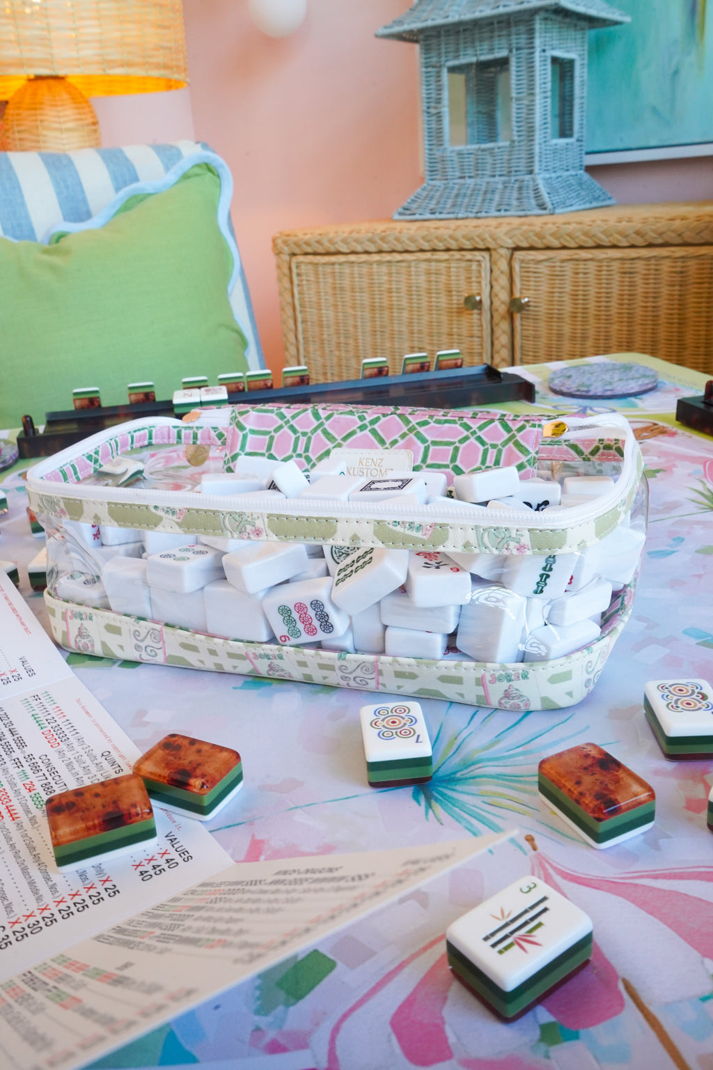 Mahjong Tile Storage Bag