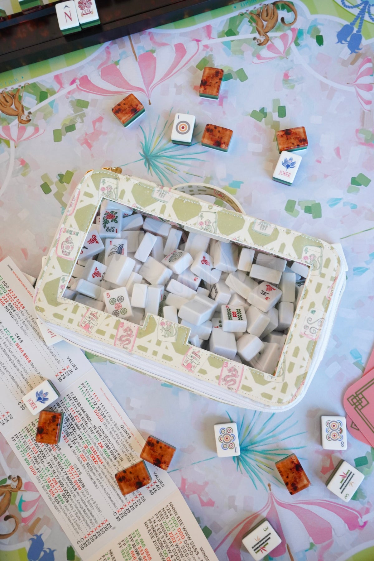 Mahjong Tile Storage Bag