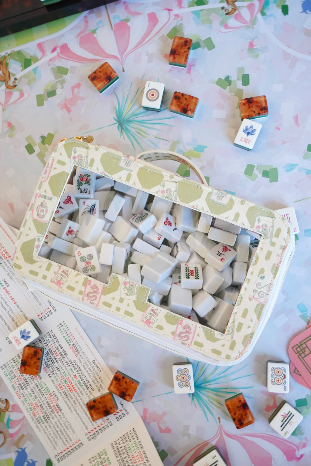 Mahjong Tile Storage Bag