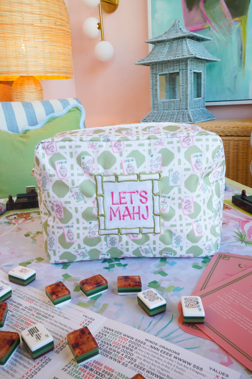 Let's Mahj - XL Travel Bag