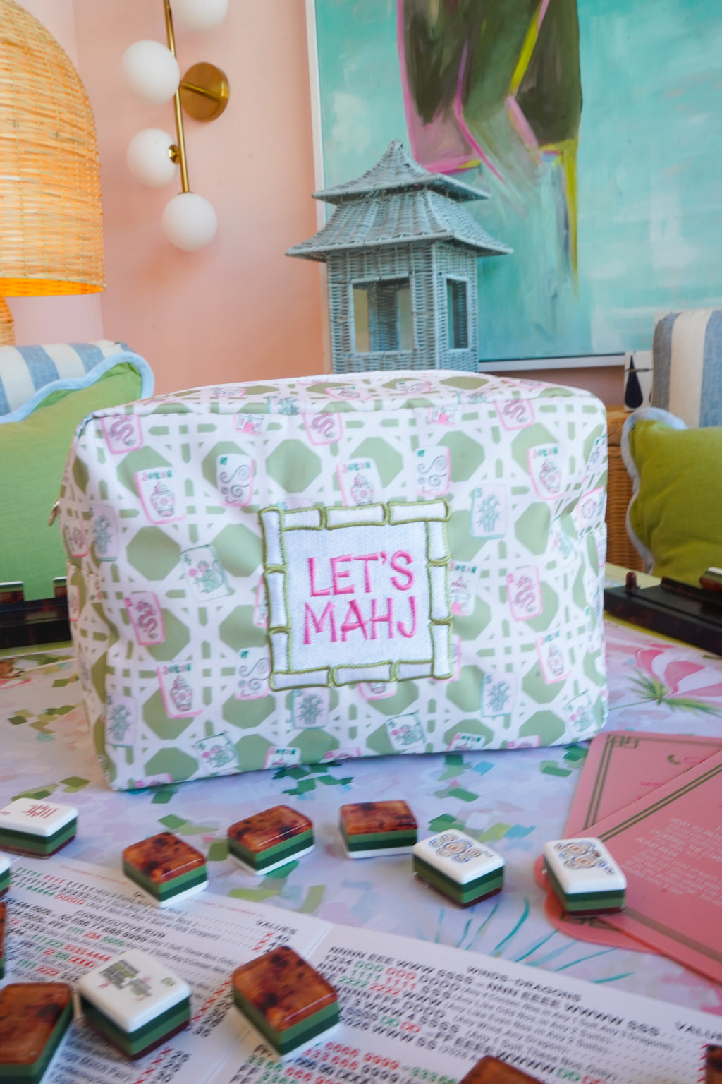 Let's Mahj - XL Travel Bag