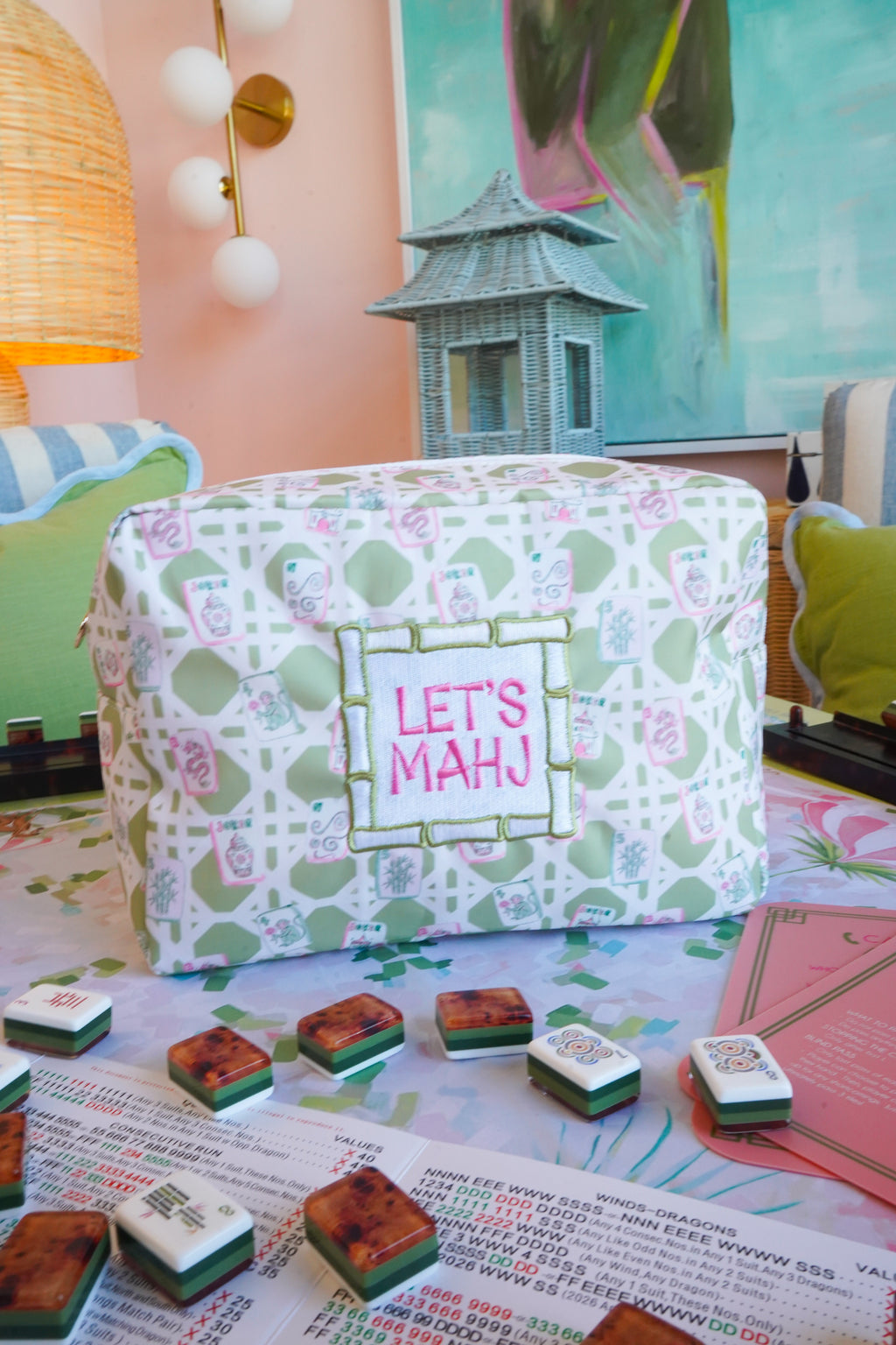 Let's Mahj - XL Travel Bag