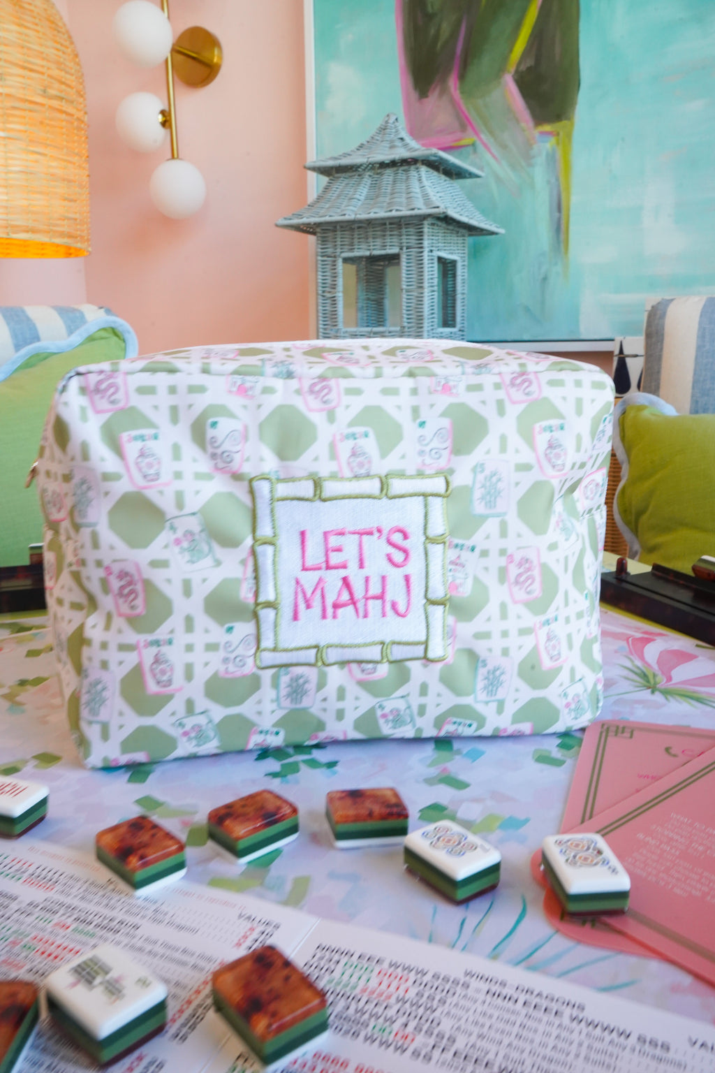 Let's Mahj - XL Travel Bag