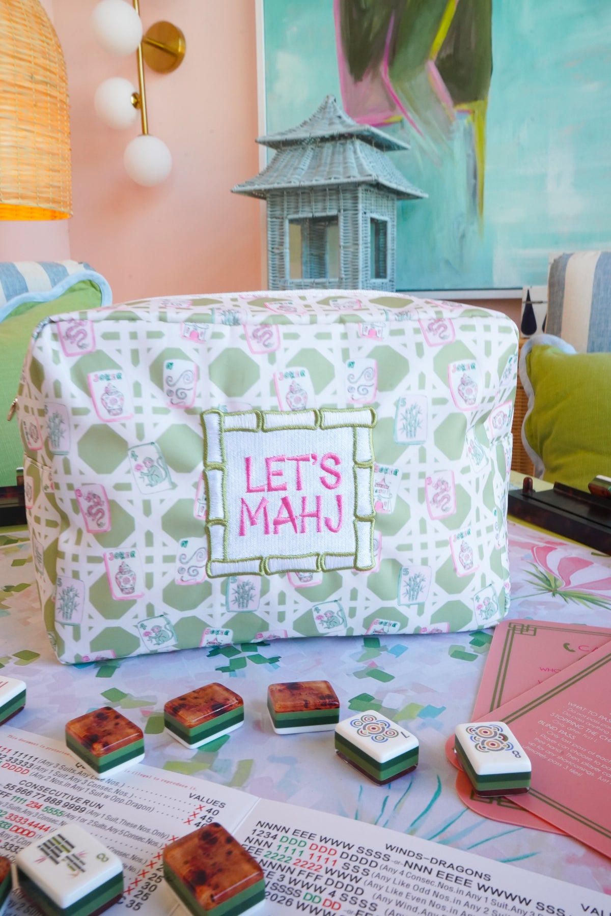 Let's Mahj - XL Travel Bag