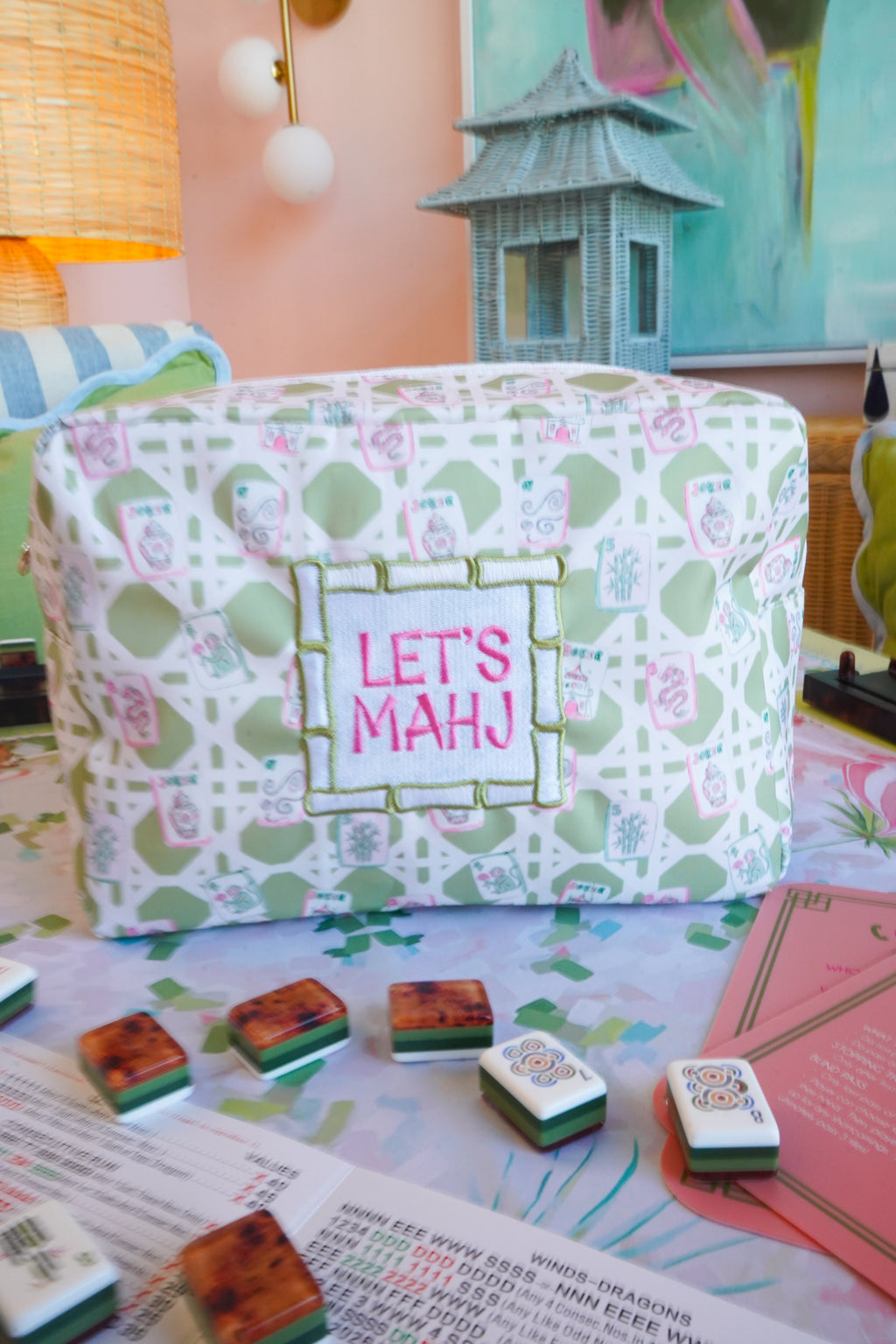 Let's Mahj - XL Travel Bag