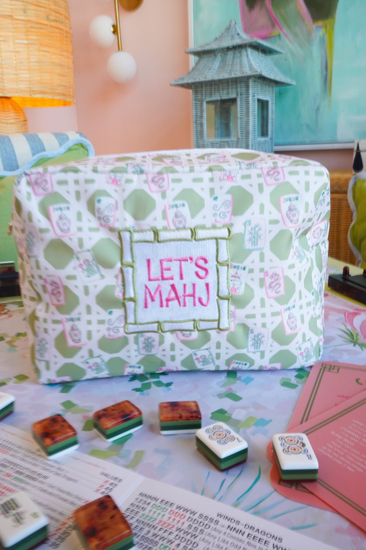 Let's Mahj - XL Travel Bag