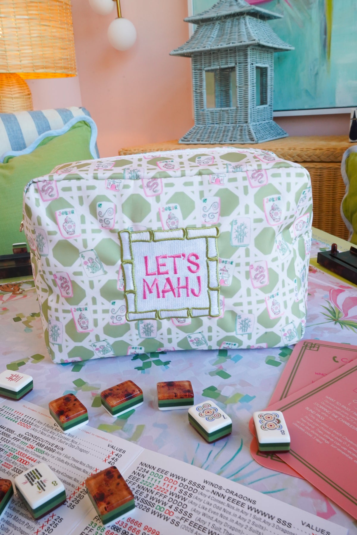 Let's Mahj - XL Travel Bag