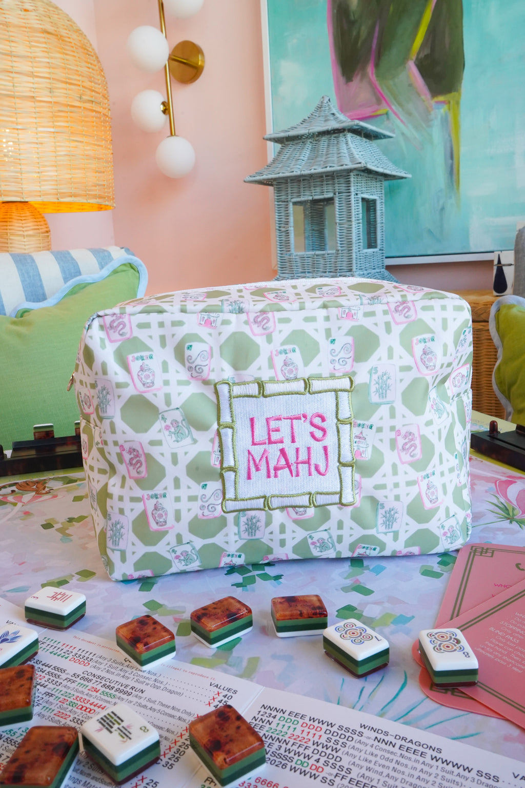 Let's Mahj - XL Travel Bag