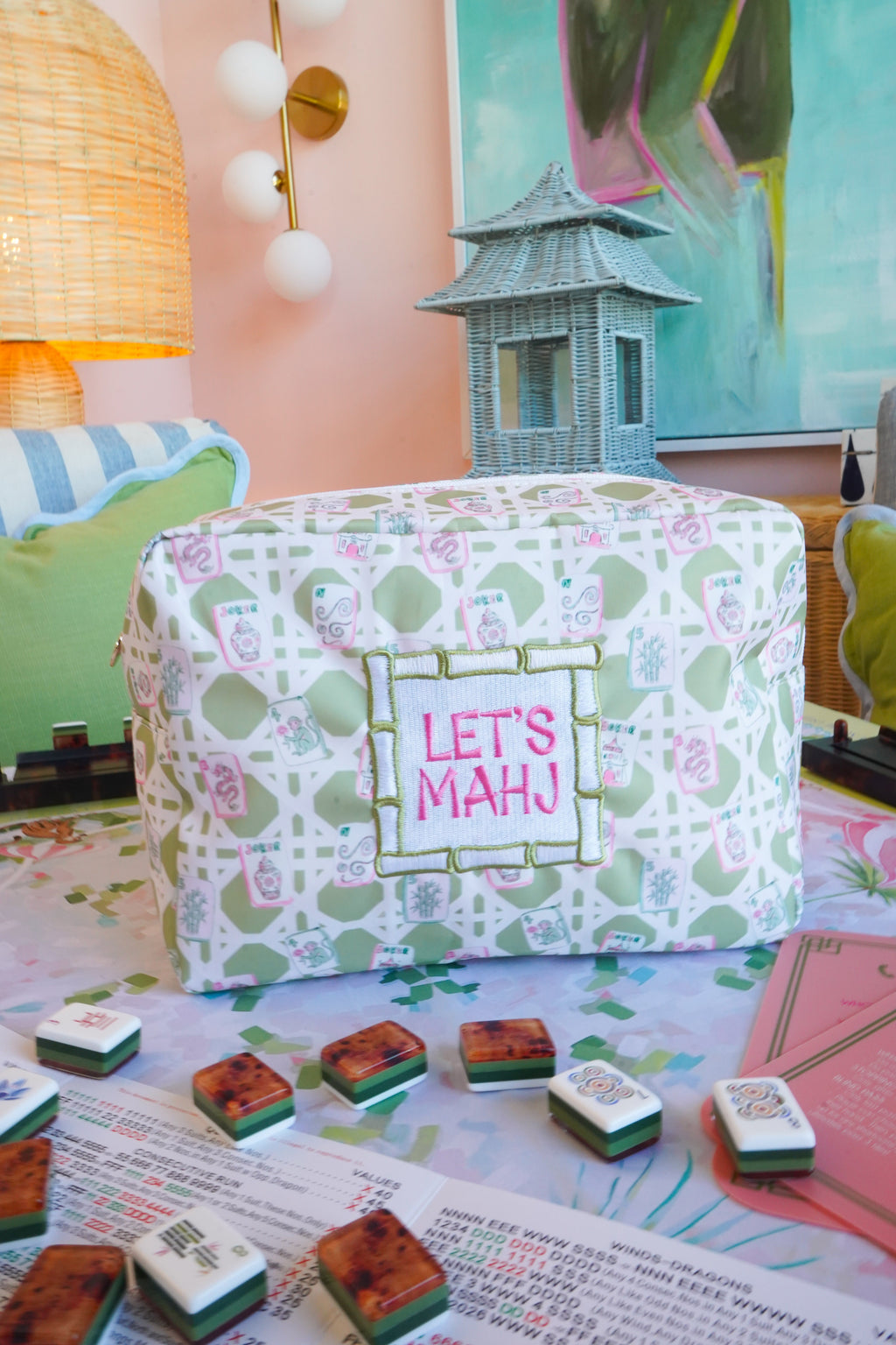 Let's Mahj - XL Travel Bag