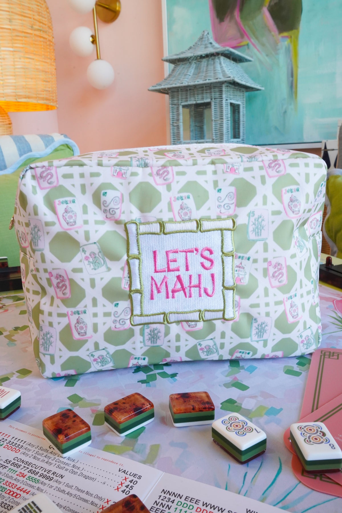 Let's Mahj - XL Travel Bag