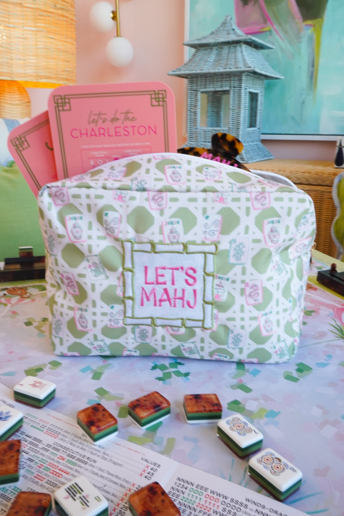 Let's Mahj - XL Travel Bag