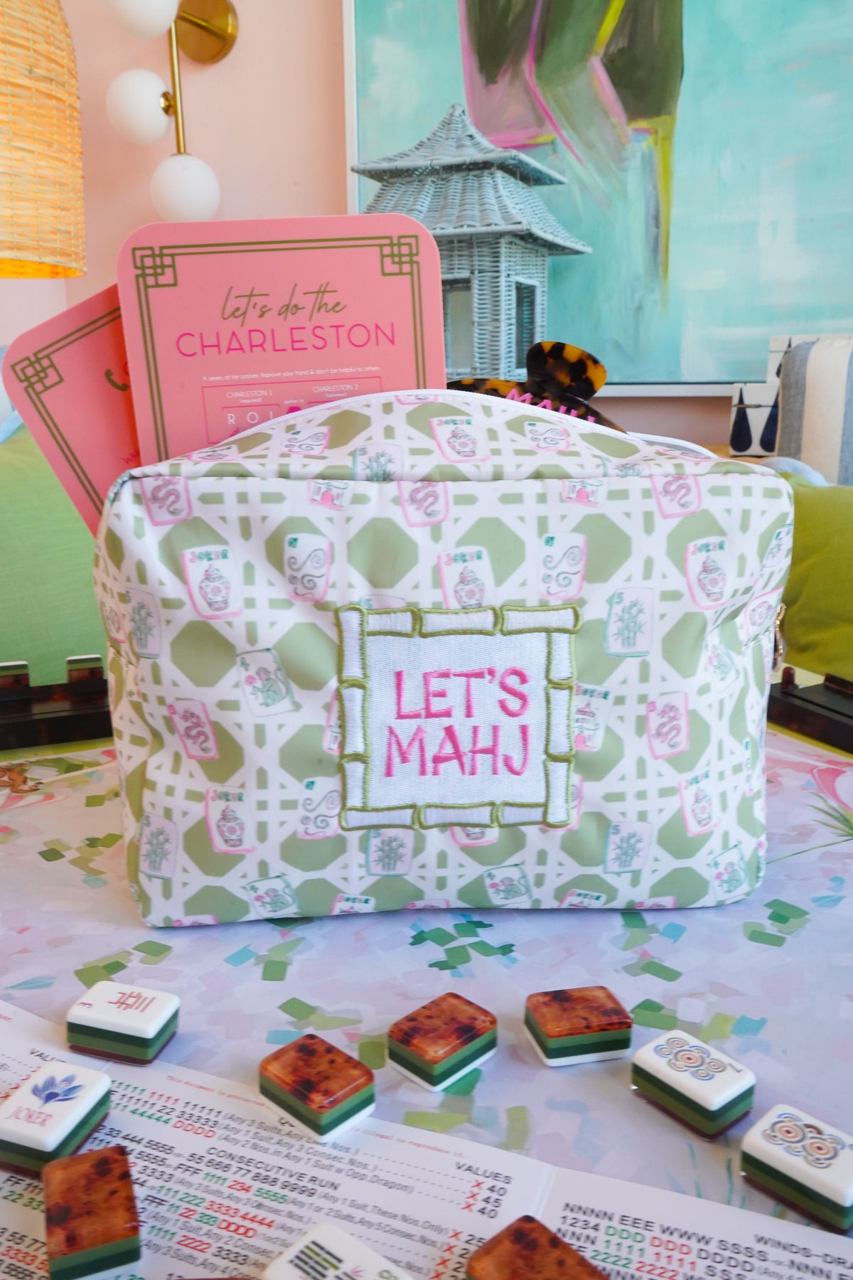 Let's Mahj - XL Travel Bag