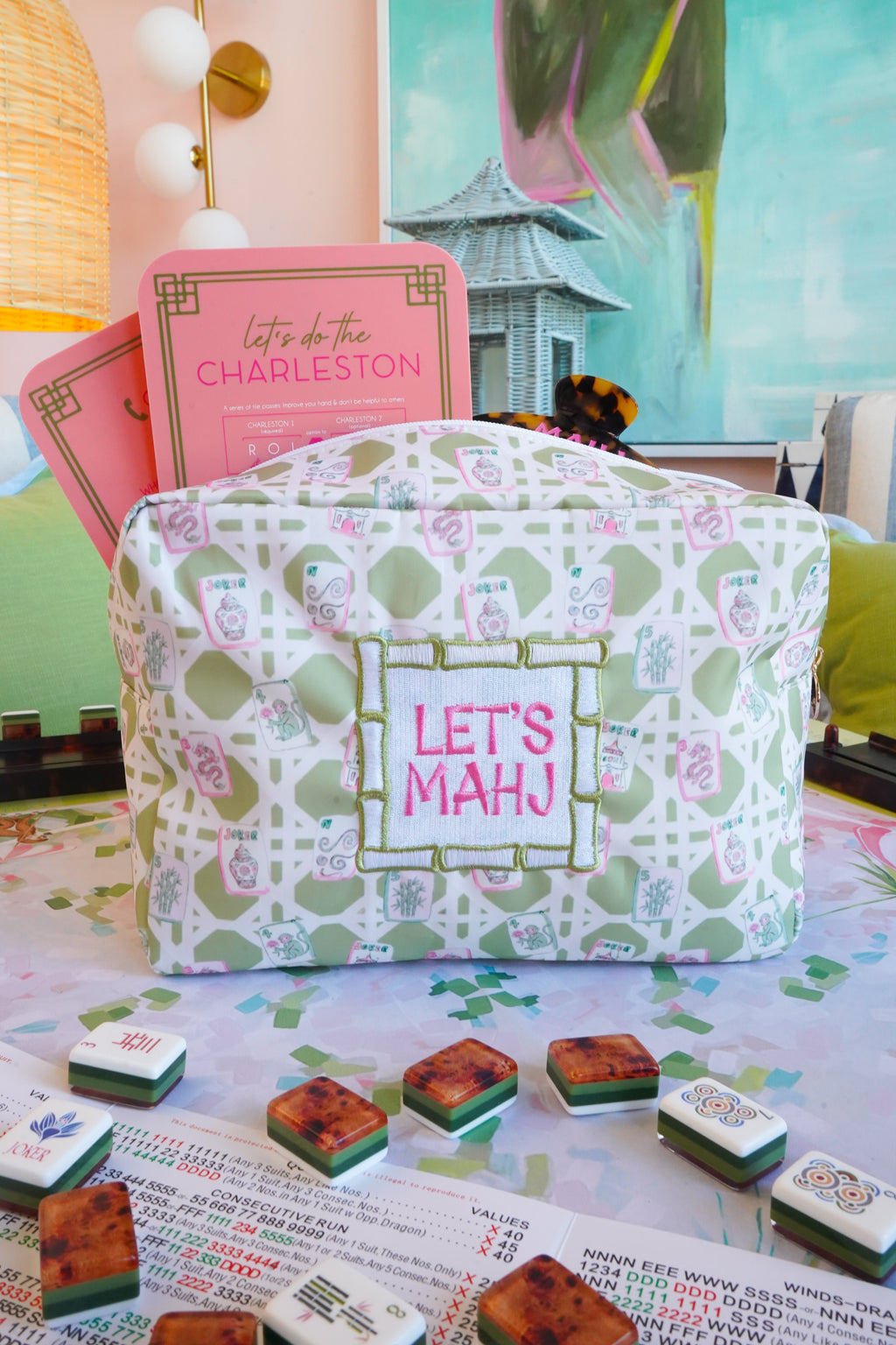 Let's Mahj - XL Travel Bag